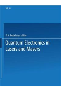 Quantum Electronics in Lasers and Masers