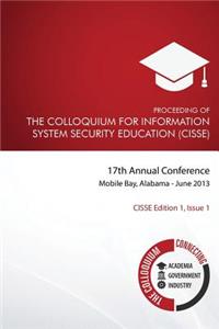 Proceeding of the Colloquium for Information System Security Education (CISSE)
