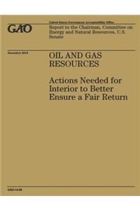 Oil and Gas Resources