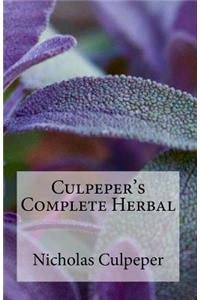 Culpeper's Complete Herbal