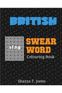 British Swear Word Colouring Book