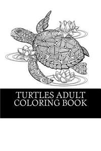 Turtles Adult Coloring Book