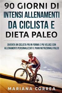 90 GIORNI Di INTENSI ALLENAMENTI DA CICLISTA E DIETA PALEO