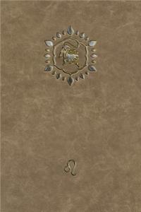 Monogram Leo Notebook
