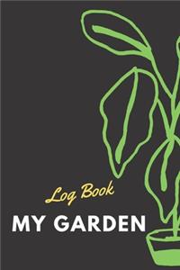 My Garden Log Book Planting Journal Gardener birthday Gifts