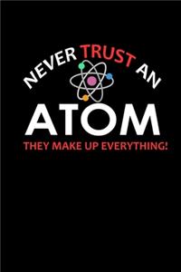 Never trust an atom they make up everything