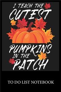 I Teach The Cutest Pumpkins In The Patch