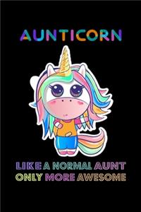 Aunticorn Like a Normal Aunt Only More Awsome