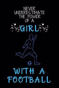 Never Underestimate the Power of a Girl with a Football