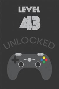 Level 43 Unlocked