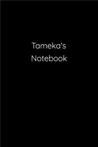 Tameka's Notebook