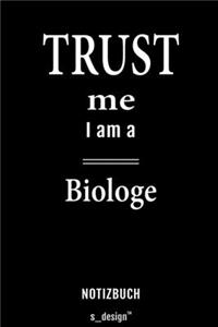 Notizbuch für Biologen / Biologe / Biologin