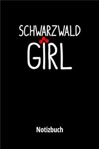 Schwarzwaldgirl Notizbuch