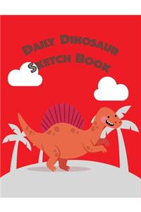 Dinosaur Sketch Book Spinosaurus