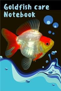 Goldfish Care Notebook