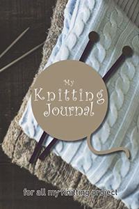 My knitting journal