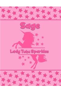 Sage Lady Tutu Sparkles