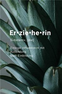 Erzieherin Influencerin Notizbuch
