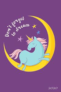 Don't Forget To Dream 2020