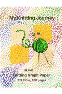 My Knitting Journey, Blank Knitting Graph Paper-2