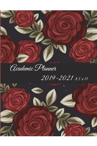 Academic Planner 2019-2021 8.5 x 11