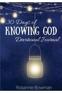 30 Days of Knowing God