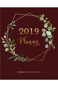 2019 Planner Weekly & Monthly