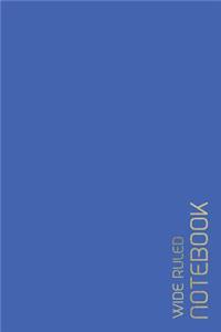 Wide Ruled Notebook