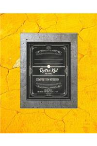 Retro Kid(r) - Composition Notebook, College Ruled