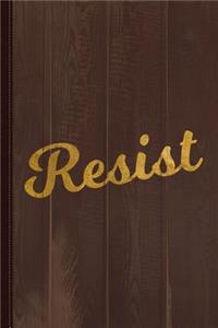 Resist Trump Journal Notebook