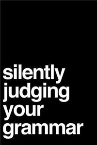 Silently Judging Your Grammar