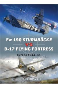 FW 190 Sturmböcke Vs B-17 Flying Fortress