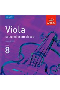 Selected viola exam pieces from 2008, Grade 8