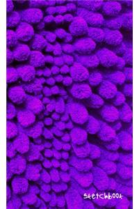 Fuzzball Sketchbook - Electric Purple