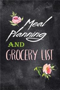 Meal Planning And Grocery List