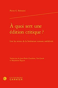 Quoi Sert Une Edition Critique ?