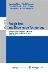 Rough Sets and Knowledge Technology