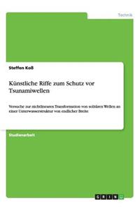 Künstliche Riffe zum Schutz vor Tsunamiwellen