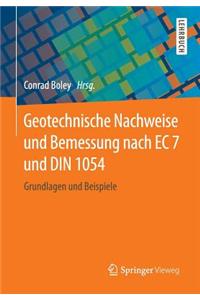 Geotechnische Nachweise Und Bemessung Nach EC 7 Und Din 1054