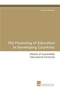 Financing of Education in Developing Countries
