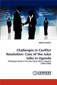 Challenges in Conflict Resolution