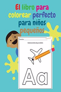 El libro para colorear perfecto para niños pequeños