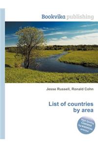 List of Countries by Area