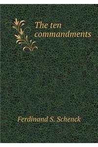 The Ten Commandments