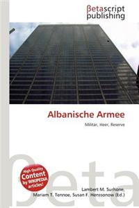 Albanische Armee