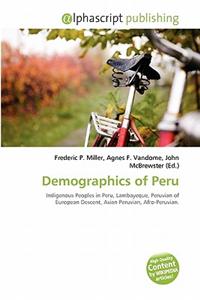 Demographics of Peru
