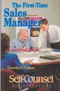 The First Time Sales Manager