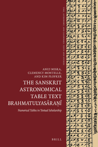 Sanskrit Astronomical Table Text Brahmatulyasāraṇī