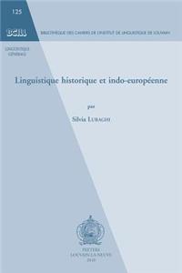 Linguistique historique et indo-européenne