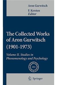 Collected Works of Aron Gurwitsch (1901-1973), Volume II